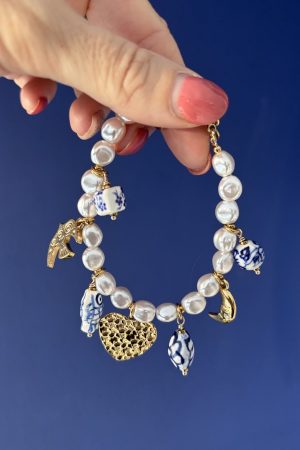 Bracelet pampilles Azur