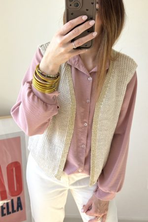 Gilet sans manches maille