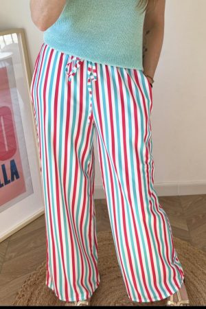 Pantalon à rayures
