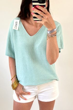 Pull manches courtes