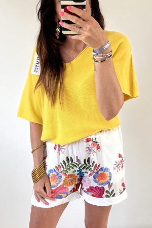 Pull manches courtes