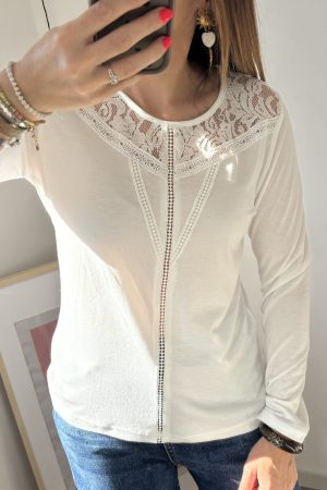 Haut dentelle M