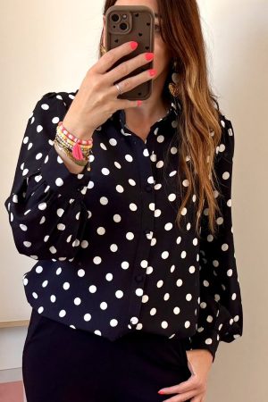 Chemisier pois S/36