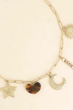 Collier pampilles Amour