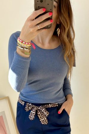 Pull fin doux